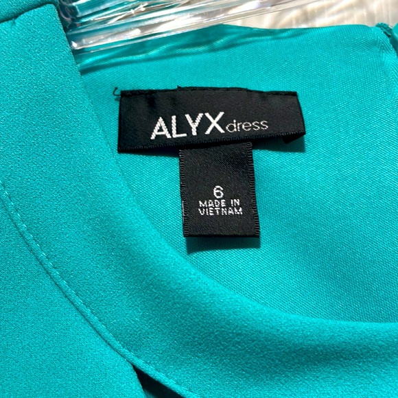 ALYX Seafoam Mint Green Blue Dress - Picture 3 of 9